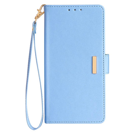 For Motorola Moto G34 5G Leather Wallet Case RFID Blocking Stand Cover with Hand Strap