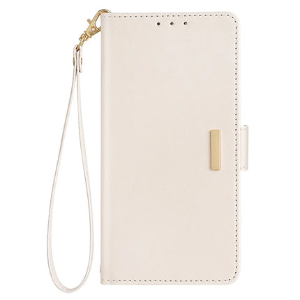For Motorola Moto G34 5G Leather Wallet Case RFID Blocking Stand Cover with Hand Strap