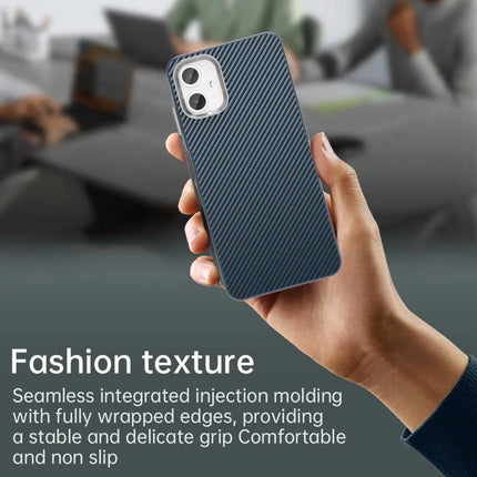 For Samsung Galaxy A06 Case Cell Phone Hybrid Back Cover Carbon Fiber Texture