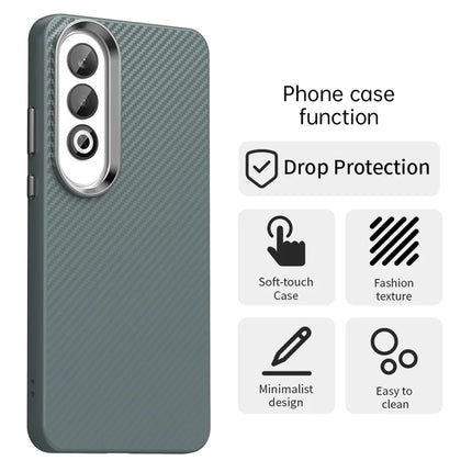For Oppo K12 / OnePlus Nord CE4 5G Case Cell Phone Hybrid Back Cover Carbon Fiber Texture