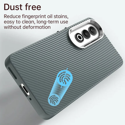 For Oppo K12 / OnePlus Nord CE4 5G Case Cell Phone Hybrid Back Cover Carbon Fiber Texture