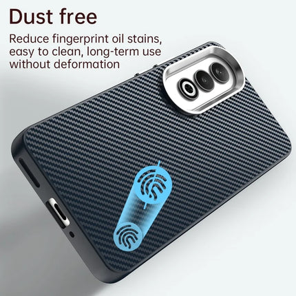 For Oppo K12 / OnePlus Nord CE4 5G Case Cell Phone Hybrid Back Cover Carbon Fiber Texture