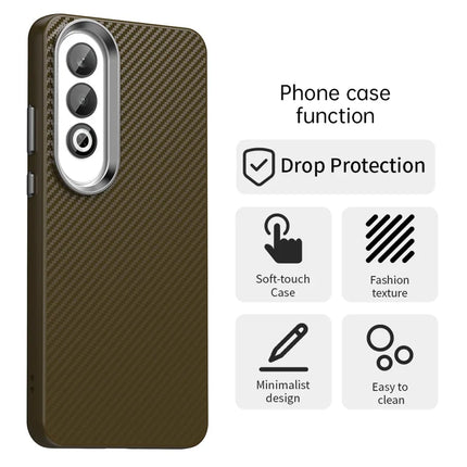 For Oppo K12 / OnePlus Nord CE4 5G Case Cell Phone Hybrid Back Cover Carbon Fiber Texture
