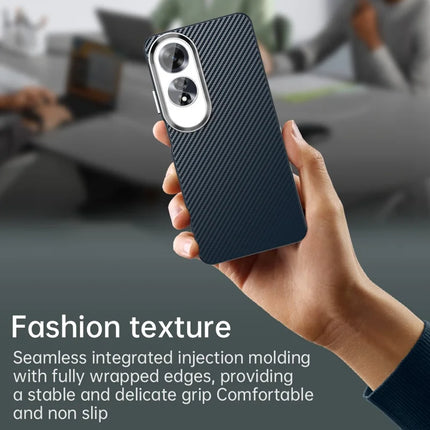For Oppo A60 4G Case Cell Phone Hybrid Back Cover Carbon Fiber Texture