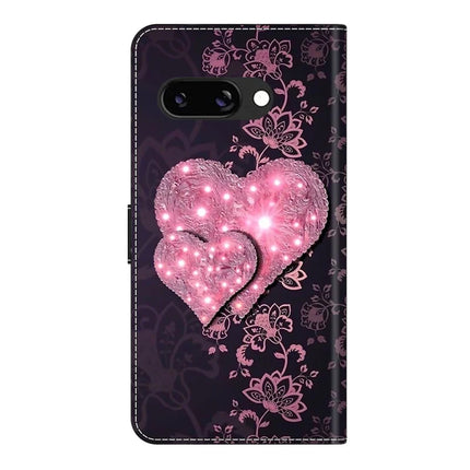 For Google Pixel 9a Case 3D Pattern PU Leather Wallet Phone Cover with Stand