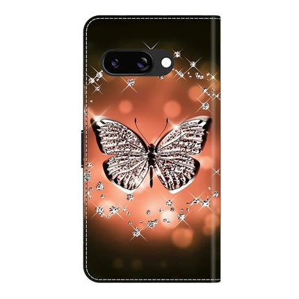 For Google Pixel 9a Case 3D Pattern PU Leather Wallet Phone Cover with Stand