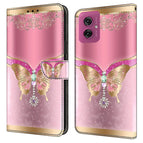 Pink  /  Gold Butterfly