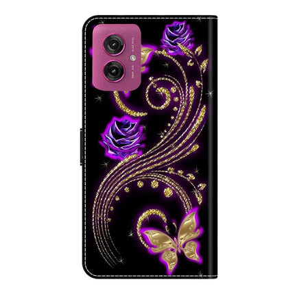 For Motorola Moto G55 5G Case 3D Pattern PU Leather Wallet Phone Cover with Stand