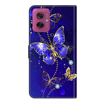 For Motorola Moto G55 5G Case 3D Pattern PU Leather Wallet Phone Cover with Stand