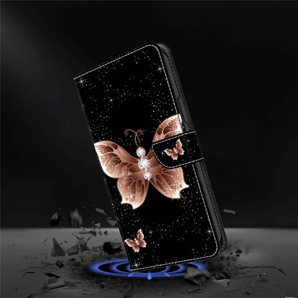 For Motorola Moto G85 5G Case 3D Pattern PU Leather Wallet Phone Cover with Stand