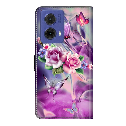 For Motorola Moto G85 5G Case 3D Pattern PU Leather Wallet Phone Cover with Stand