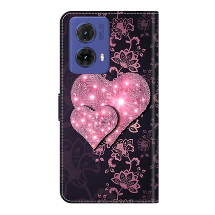 For Motorola Moto G85 5G Case 3D Pattern PU Leather Wallet Phone Cover with Stand