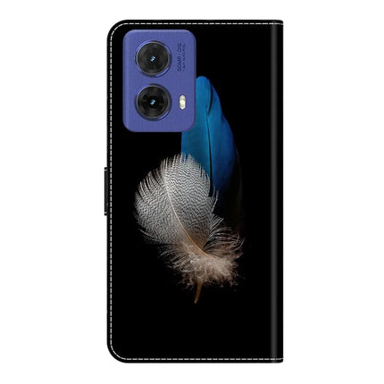 For Motorola Moto G85 5G Case 3D Pattern PU Leather Wallet Phone Cover with Stand
