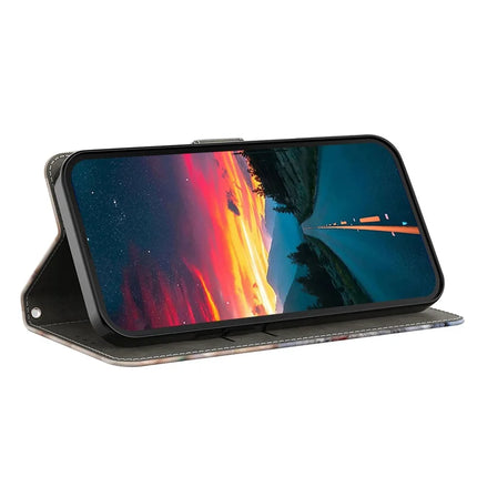 For Motorola Moto G85 5G Case 3D Pattern PU Leather Wallet Phone Cover with Stand