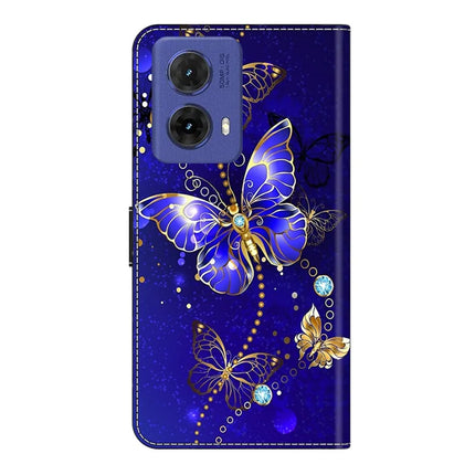 For Motorola Moto G85 5G Case 3D Pattern PU Leather Wallet Phone Cover with Stand