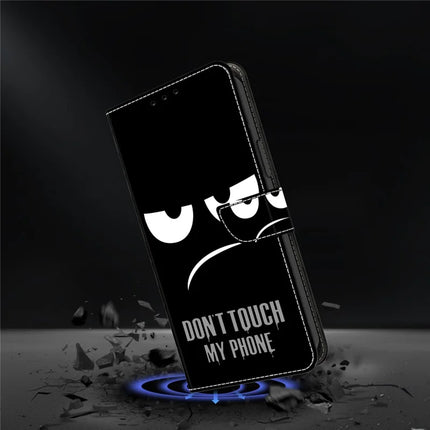 For Samsung Galaxy A16 5G  /  4G Case Magnetic Clasp 3D Pattern Leather Wallet Phone Cover