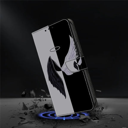 For Samsung Galaxy A16 5G  /  4G Case Magnetic Clasp 3D Pattern Leather Wallet Phone Cover