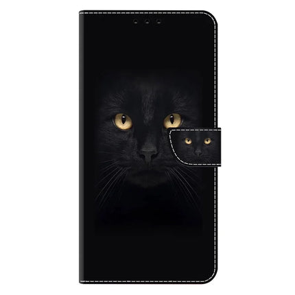 For Samsung Galaxy A16 5G  /  4G Case Magnetic Clasp 3D Pattern Leather Wallet Phone Cover