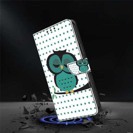 For Samsung Galaxy A16 5G  /  4G Case Magnetic Clasp 3D Pattern Leather Wallet Phone Cover