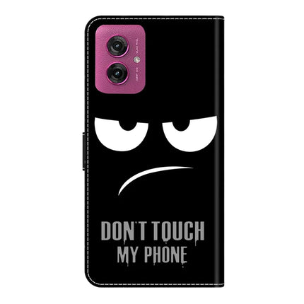 For Motorola Moto G55 5G Case Magnetic Clasp 3D Pattern Leather Wallet Phone Cover
