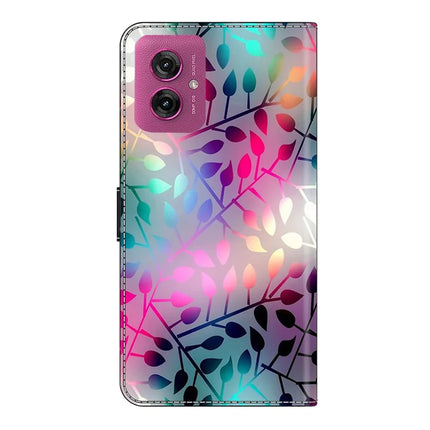For Motorola Moto G55 5G Case Magnetic Clasp 3D Pattern Leather Wallet Phone Cover