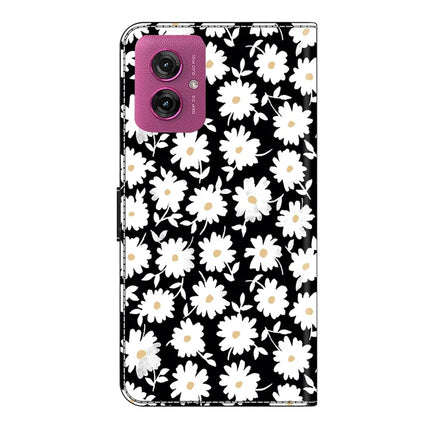For Motorola Moto G55 5G Case Magnetic Clasp 3D Pattern Leather Wallet Phone Cover