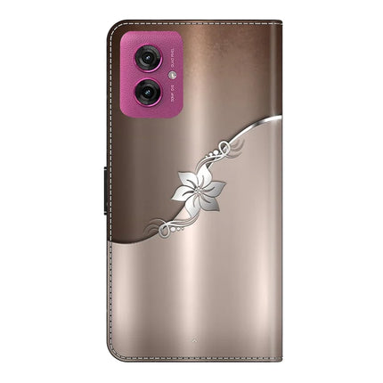 For Motorola Moto G55 5G Case Magnetic Clasp 3D Pattern Leather Wallet Phone Cover