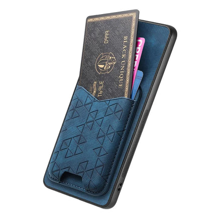 For Samsung Galaxy A05 4G Case Imprinted Pattern Card Holder Kickstand Leather Back Cover