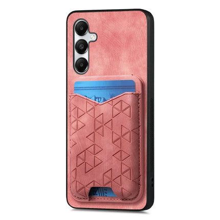 For Samsung Galaxy A05s 4G Case Imprinted Pattern Card Holder Kickstand Leather Back Cover