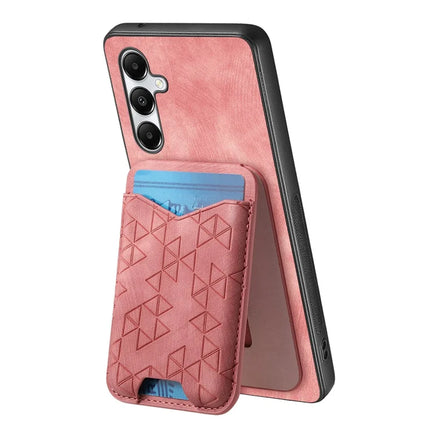 For Samsung Galaxy A05s 4G Case Imprinted Pattern Card Holder Kickstand Leather Back Cover
