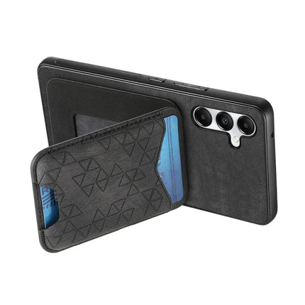 For Samsung Galaxy A05s 4G Case Imprinted Pattern Card Holder Kickstand Leather Back Cover
