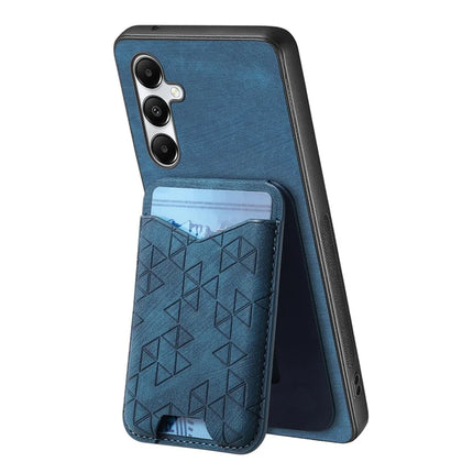 For Samsung Galaxy A05s 4G Case Imprinted Pattern Card Holder Kickstand Leather Back Cover