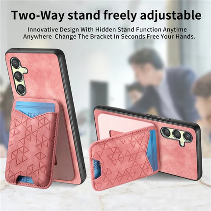 For Samsung Galaxy A14 4G / 5G Case Imprinted Pattern Card Holder Kickstand Leather Back Cover