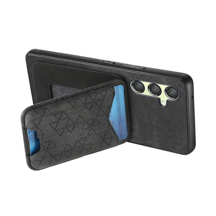 For Samsung Galaxy A14 4G / 5G Case Imprinted Pattern Card Holder Kickstand Leather Back Cover