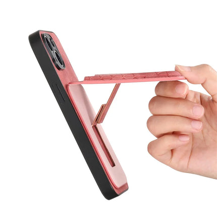 For Samsung Galaxy A15 4G / 5G Case Imprinted Pattern Card Holder Kickstand Leather Back Cover