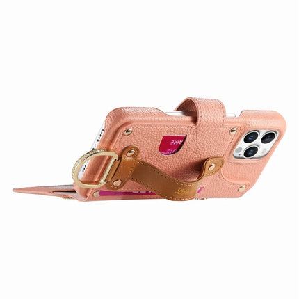 For iPhone 16 Pro Case RFID Blocking Zipper Wallet PU Leather Mobile Cover