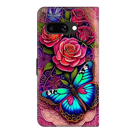 For Google Pixel 9a Case PU Leather Wallet Phone Cover with Stand