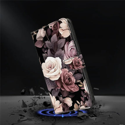 For Google Pixel 9a Case PU Leather Wallet Phone Cover with Stand
