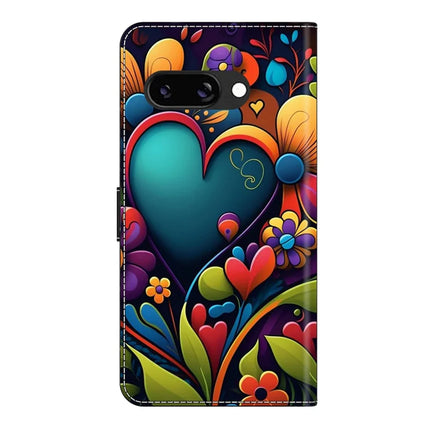 For Google Pixel 9a Case PU Leather Wallet Phone Cover with Stand