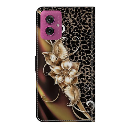 For Motorola Moto G55 5G Case PU Leather Wallet Phone Cover with Stand