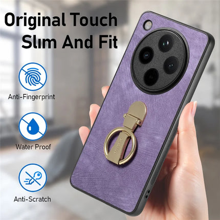 CASENEO D22 For Oppo Find X8 5G Case Folding Kickstand Retro Leather Back Cover