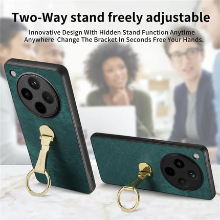 CASENEO D22 For Oppo Find X8 5G Case Folding Kickstand Retro Leather Back Cover