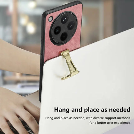 CASENEO D22 For Oppo Find X8 5G Case Folding Kickstand Retro Leather Back Cover