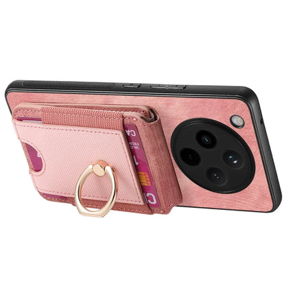 For Oppo Find X8 5G Case with Detachable Card Holder Kickstand Leather Back Cover