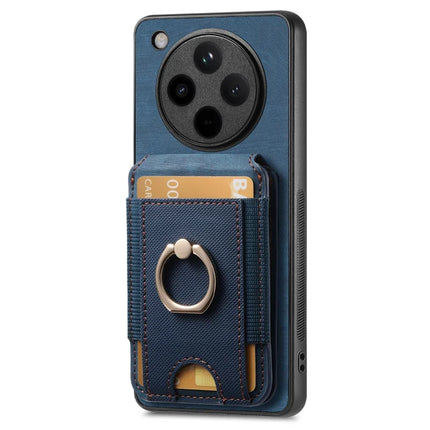 For Oppo Find X8 5G Case with Detachable Card Holder Kickstand Leather Back Cover