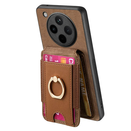 For Oppo Find X8 5G Case with Detachable Card Holder Kickstand Leather Back Cover
