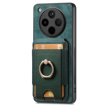 For Oppo Find X8 5G Case with Detachable Card Holder Kickstand Leather Back Cover