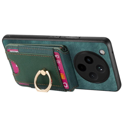 For Oppo Find X8 5G Case with Detachable Card Holder Kickstand Leather Back Cover