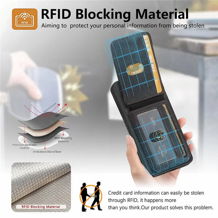 For Oppo Find X8 5G Case with Detachable Card Holder Kickstand Leather Back Cover