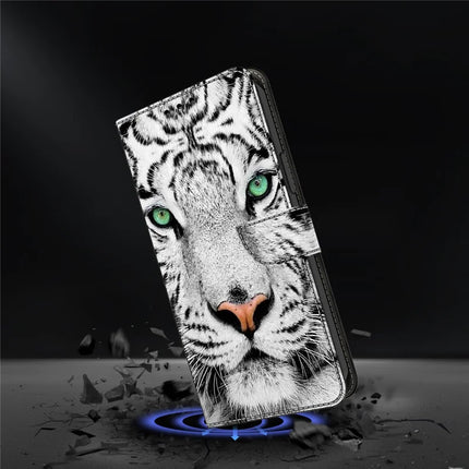 For Samsung Galaxy A36 5G / A56 5G Case Pattern Printed Protective Cover TPU+PU Leather Flip Phone Case